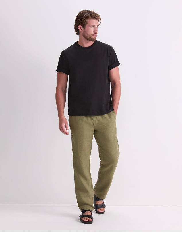Sportscraft - Caffery Yarn Dyed Linen Pant