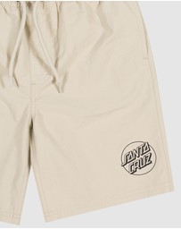 Santa Cruz - Opus Dot Cruzier Beach Shorts - Teens