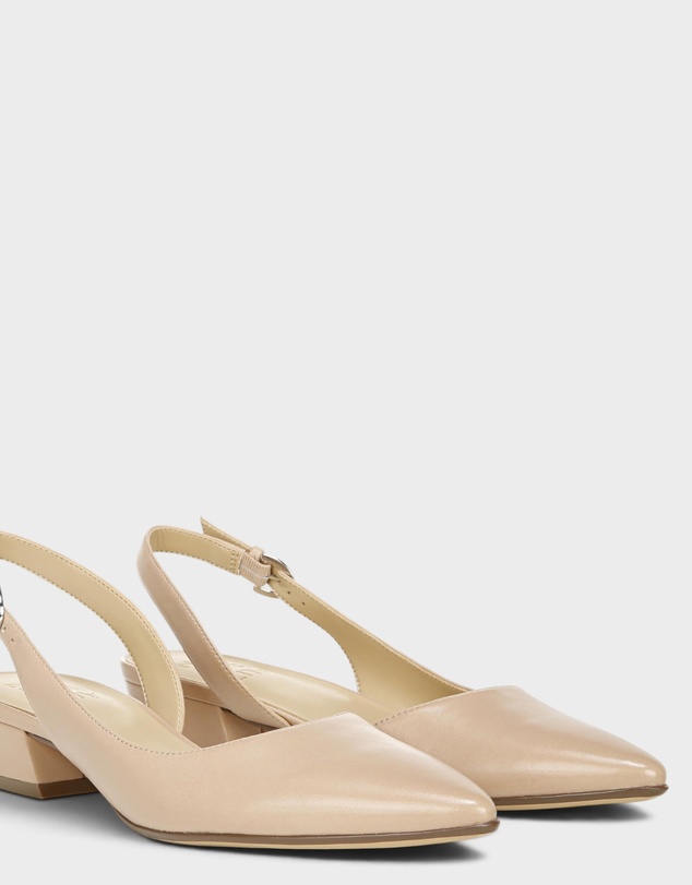 Naturalizer - Banks Slingback Heeled Sandal - Creme Brulee