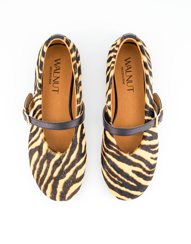 Walnut Melbourne - Zetta Leather Ballet