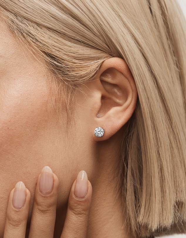 MIMCO - Dia-mim 1 Carat Stud Earrings
