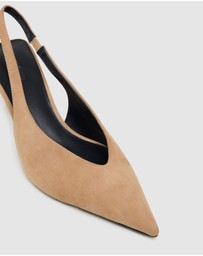 Oxford - Roma Suede Sling Back Heel