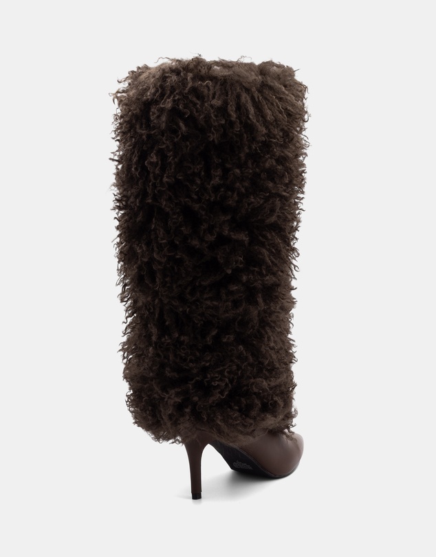 Therapy - Rival Furry Stiletto Boots