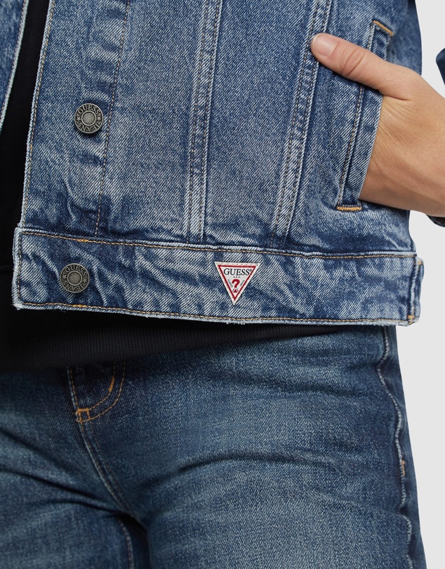 GUESS Jeans - GUESS JEANS Denim Trucker Jacket