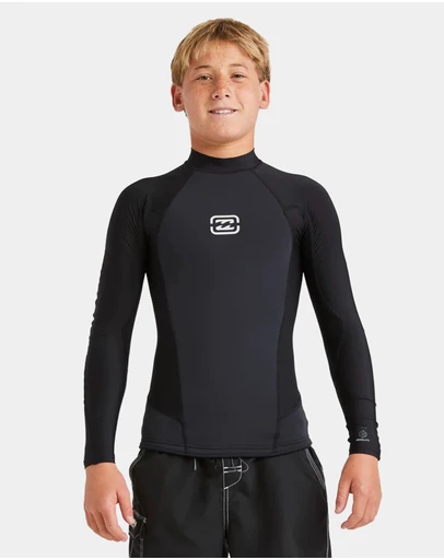 Billabong - Boys 8 to 16 1mm Absolute Natural Ls Wetsuit Top