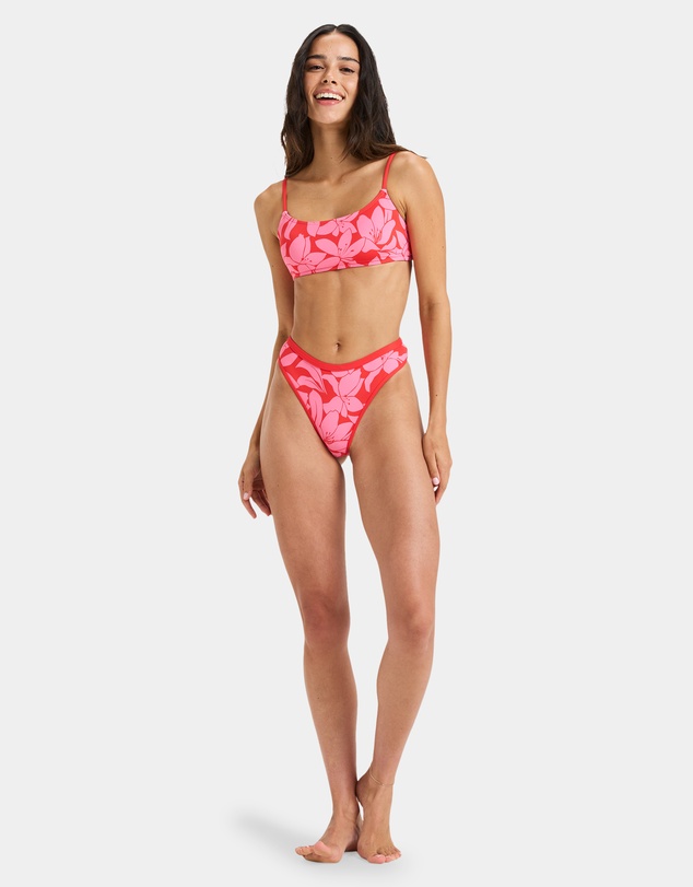 Roxy - Womens Khloe Basic Bralette Bikini Top
