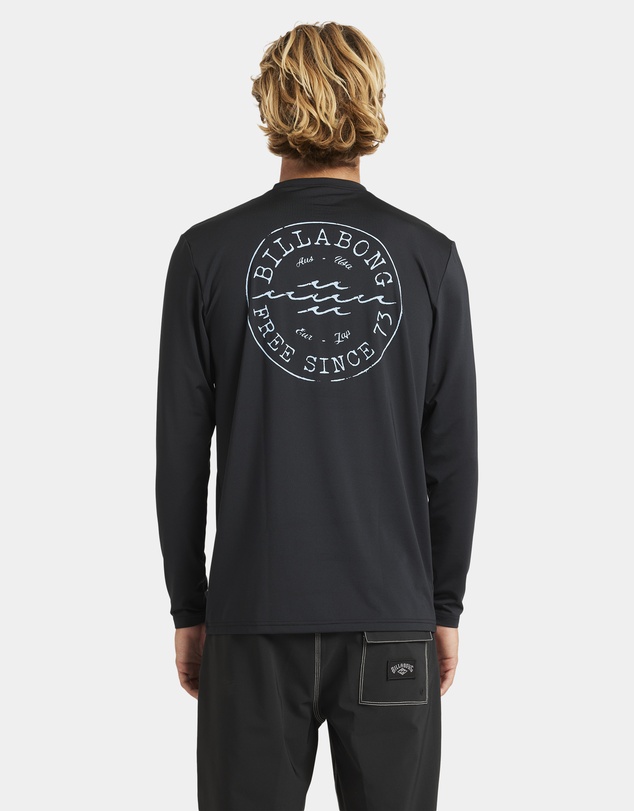 Billabong - Mens Big Wave Daz Long Sleeve Rash Vest