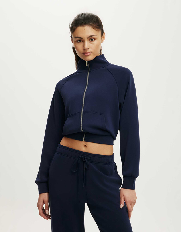 Cotton On Body Active - Ultimate Soft Funnel Neck Jacket