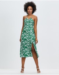 Third Form - Marble Draw In Slip Dress