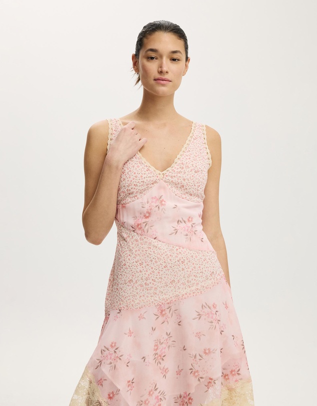 Cotton On - Spliced Lace Dress