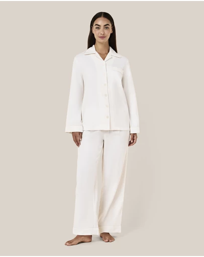 Papinelle - Super Soft Brushed Herringbone PJ
