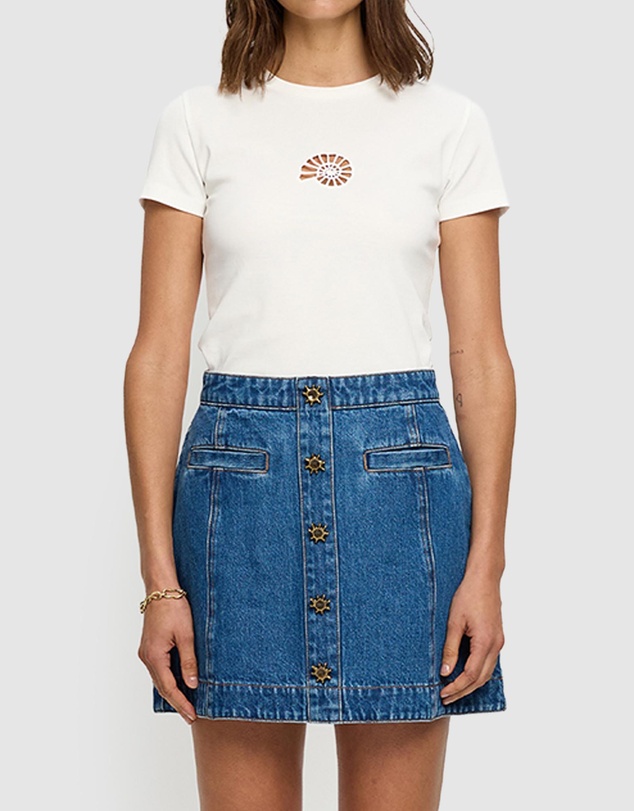 KIVARI - Shea Denim Skirt