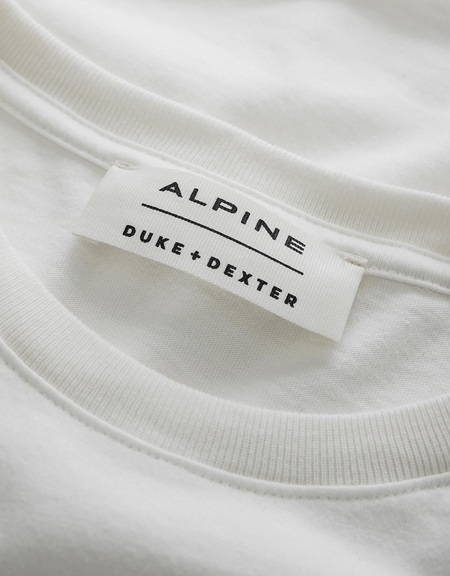 Duke + Dexter - Alpine Formula One Team Pit Stop Vintage White T-Shirt