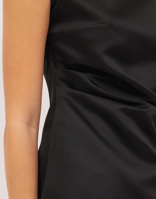 Calli - Marla Off-Shoulder Satin Top