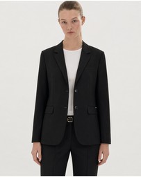 Karl Lagerfeld - Logo Tape Relaxed Blazer