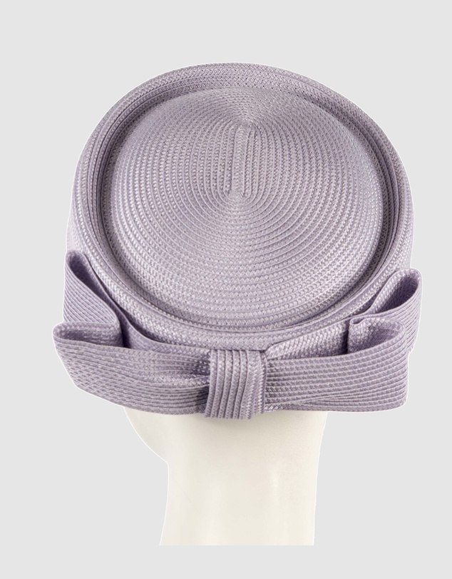 Max Alexander - Lilac Braid Pillbox Hat