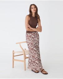 Forcast - Zuhara Column Skirt