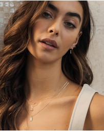 Luna Rae - Solid Gold - My True North Necklace
