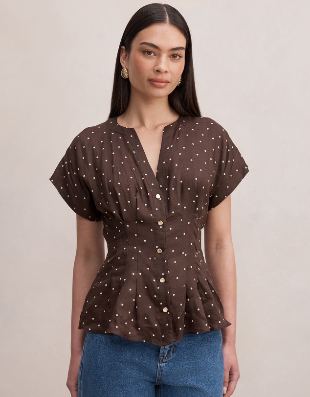 Forever New - Jemma V-Neck Blouse