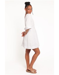 Petal & Pup - Camila Open Back Mini Dress - White