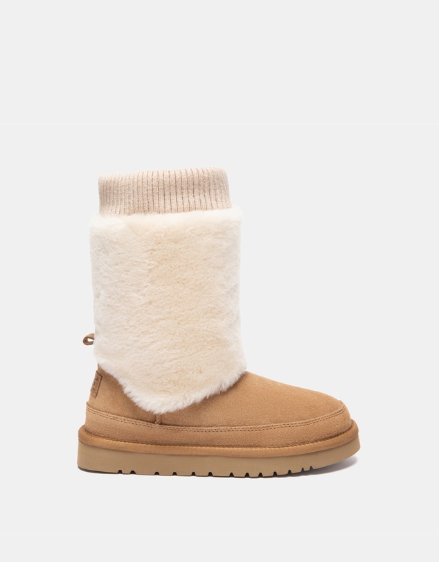 EVERAU - Australian Shepherd Ugg Short Millen Double Faced Sheepskin Upper UGG Boots