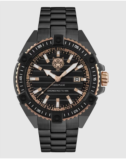 Plein Sport - PLEIN URBAN PULSE 47mm Black dial and Black bracelet