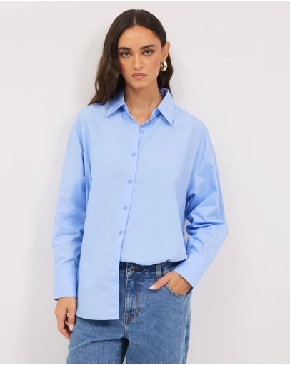 Calli - Hayes Draped Shirt