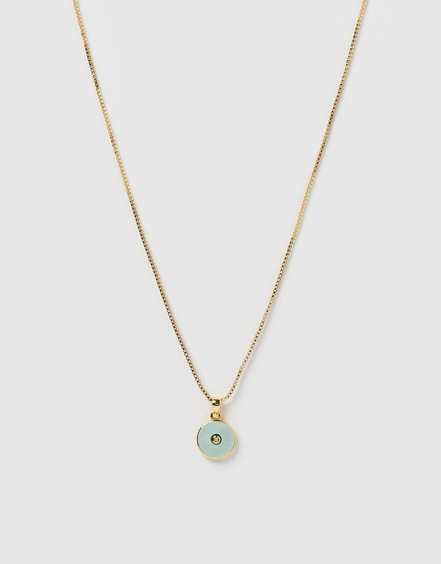 Bohdi Gold And Amazonite Necklace By Arms Of Eve Online Ietp Australia