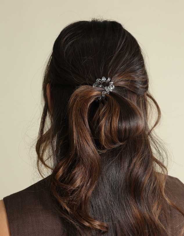 Morgan & Taylor - Mara Scrunchie Set in White