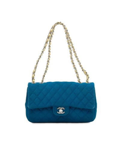 Pre-Loved by Azura Reborn - Pre-Loved Medium Quilted Perforated Jersey Single Flap