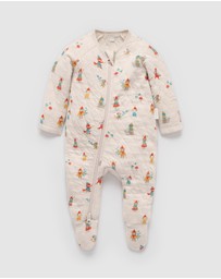 Purebaby - Quilted Growsuit -Kids-Babies