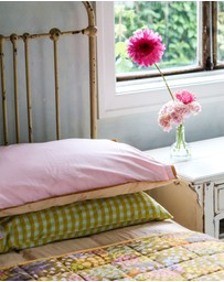 Mosey Me - Citrus Seersucker Standard Pillowcase Set