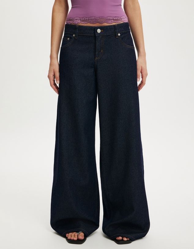 Cotton On - Low Rise Wide Jeans