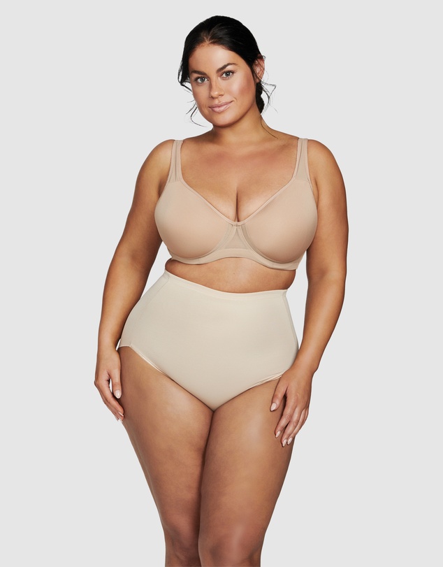 Naomi & Nicole - Unbelievable Comfort® Plus Size High Waist Shaping Brief