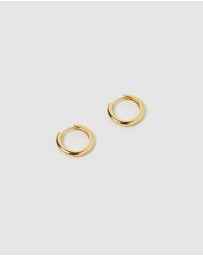 Arms Of Eve - Jett Gold Earrings