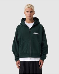 Zanerobe - Stitched Box Crop Hood Forest