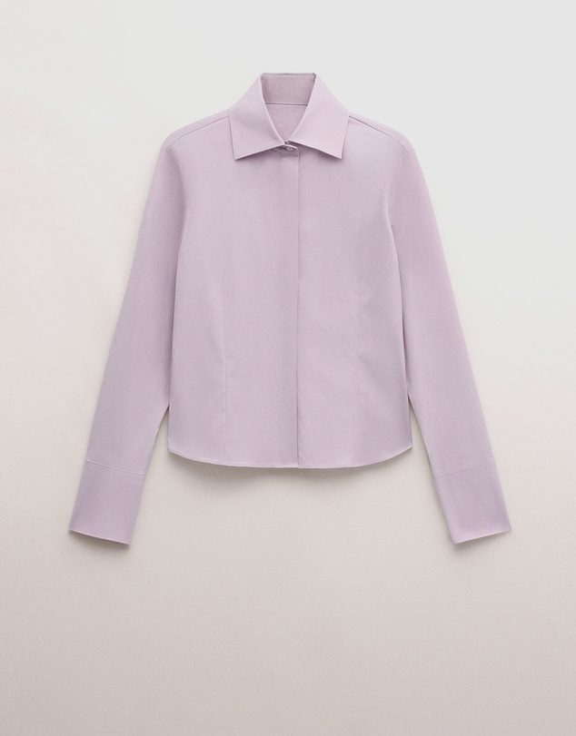 M.N.G - Fitted Cotton Shirt