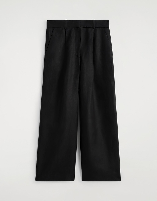COS - Relaxed Linen-Blend Wide-Leg Trousers