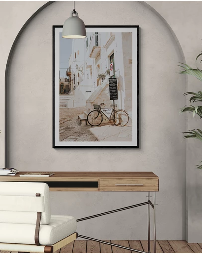 Amichi Co - La Bicicletta Fine Art Print