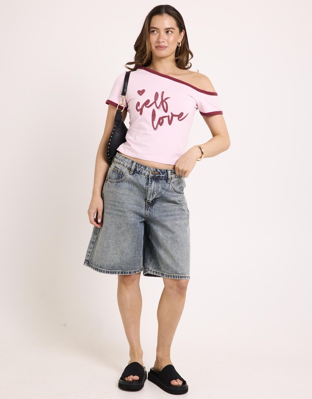 Alice In The Eve - Self Love Slashed T-Shirt