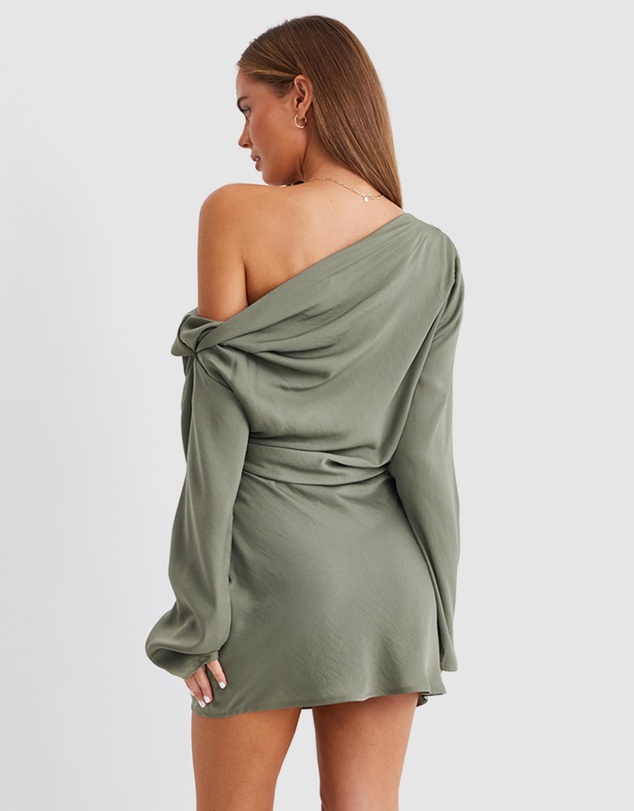 SNDYS - Calissa Long Sleeve Mini Dress