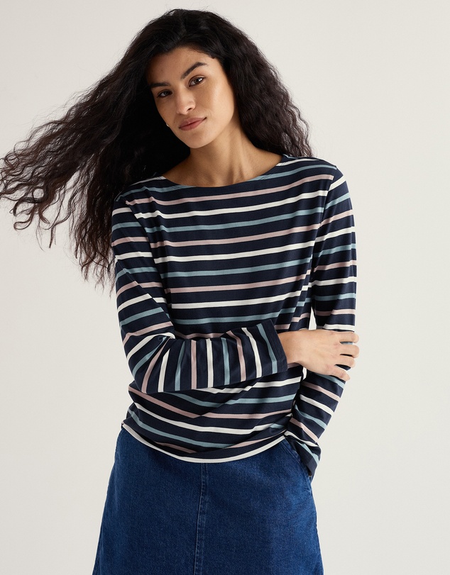 Seasalt - Seasalt Cornwall Navy Sailor Shirt