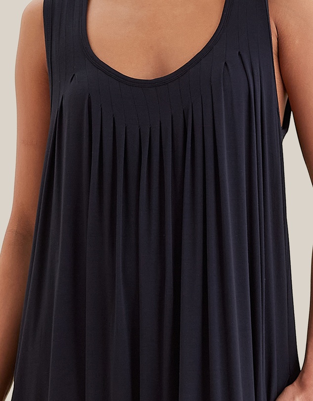 Papinelle - Kate Modal Soft Pleat Front Maxi Nightie