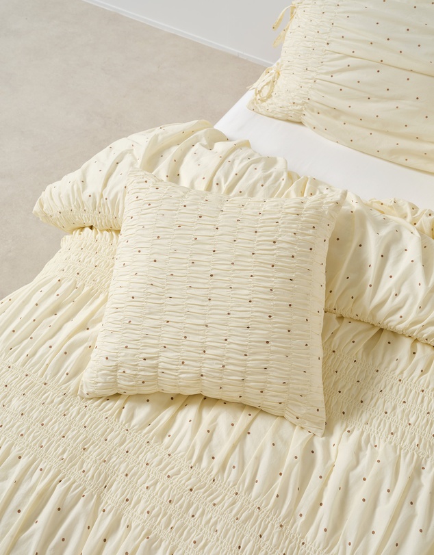 Linen House - Nina Spot Cushion Filled