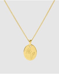 Pastiche - March Birth Flower Necklace