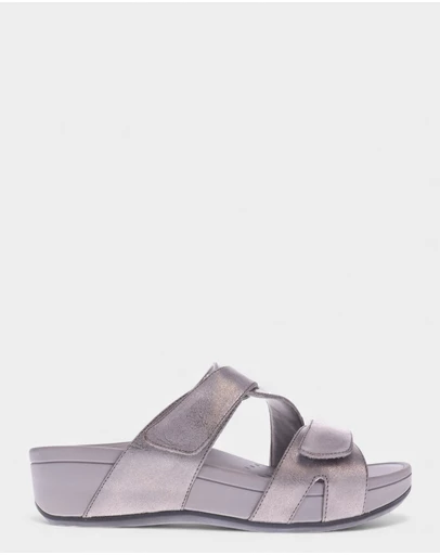 Vionic - Kyla Platform Sandal - Pewter