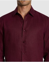 yd. - West Hampton Pure Linen Shirt