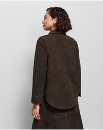 Commonry - Sally Suede Shacket