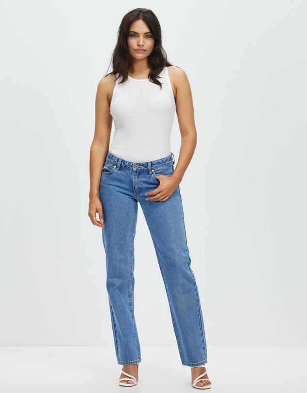 Abrand - ABRAND FT. ELSA HOSK 99 Low Straight Jeans