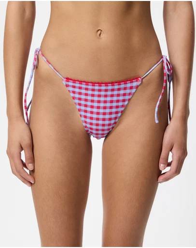 Damson Madder - Tie Side Bikini Bottoms